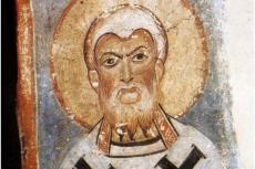 Fresk av Sankt Athanasius
