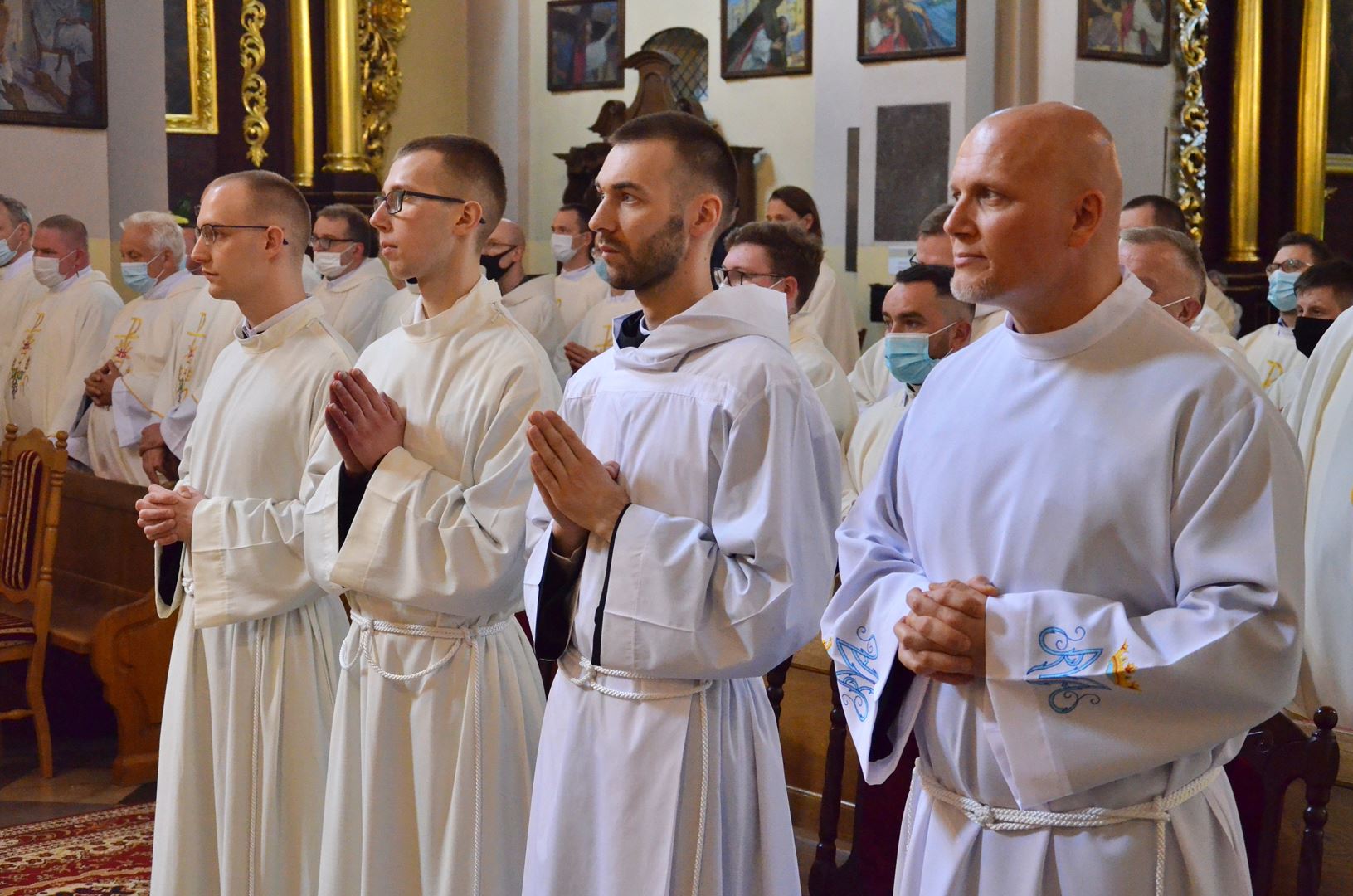 Vigningens sakrament för diakoner och präster hos Gråbröderna den 29 maj 2021, i Lódź, Polen. Foto: Gråbröderna