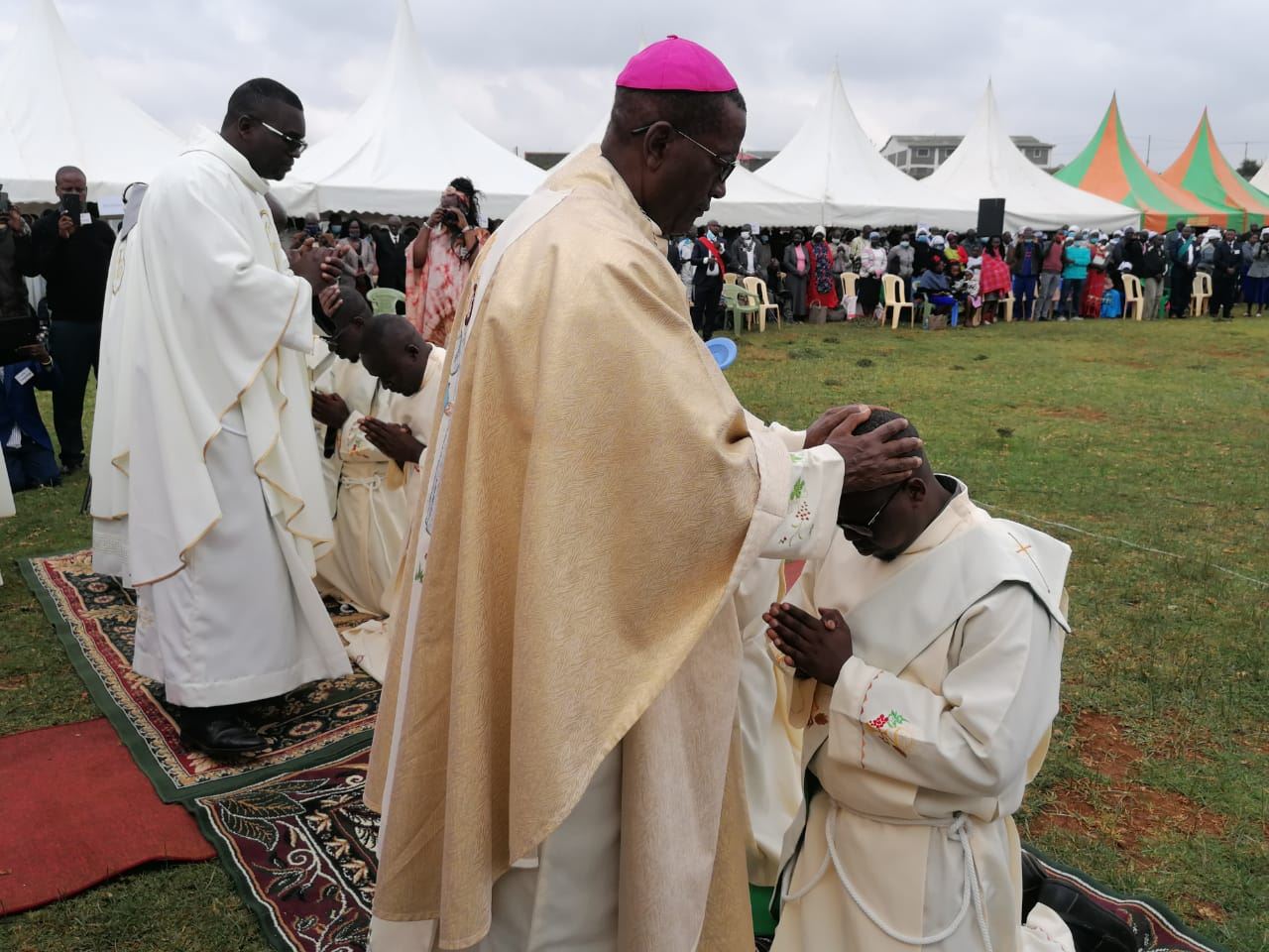 Vigningens sakrament för präster hos Gråbröderna i Kenya 2022