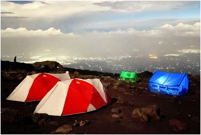 Camping på Kilimanjaro