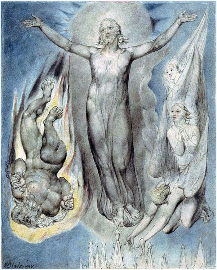 Den Uppståndne Kristus, William Blake (1757 - 1827, London)