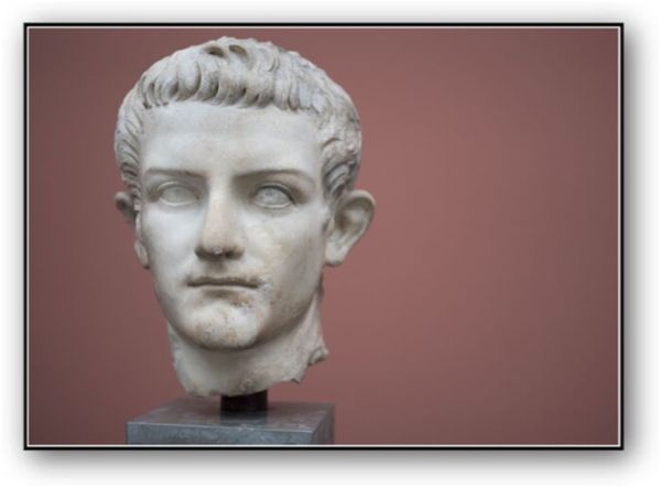 Gaius Julius Caesar (100 f. Kr – 44 f. Kr; Bild Favoritdekor.se)