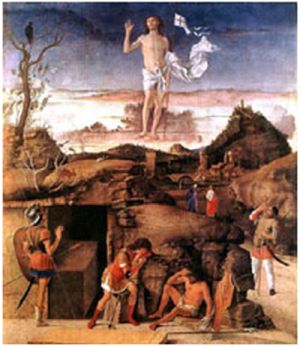 Herrens uppståndelse av Giovanni Bellini