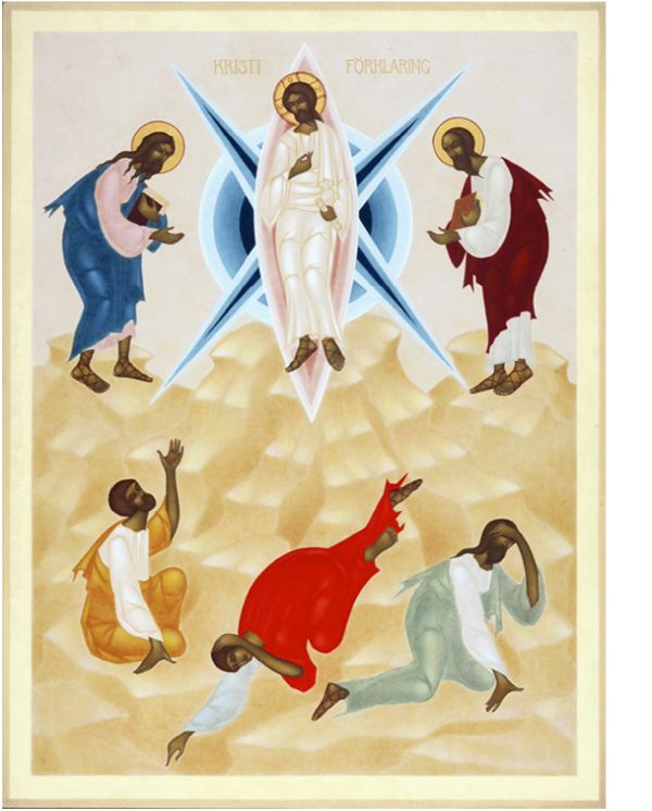 Jesus på berget Tabor av Lars Gerdmar