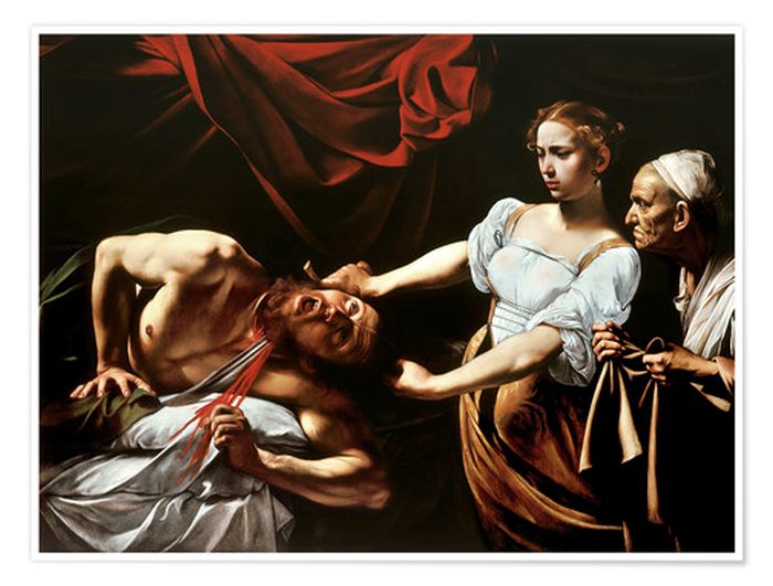 Judit och Holofernes (Judits bok) Michelangelo Merisi (Caravaggio) (1571-1610)