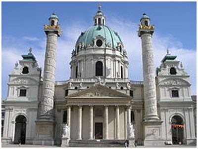 Karlskirche i Wien