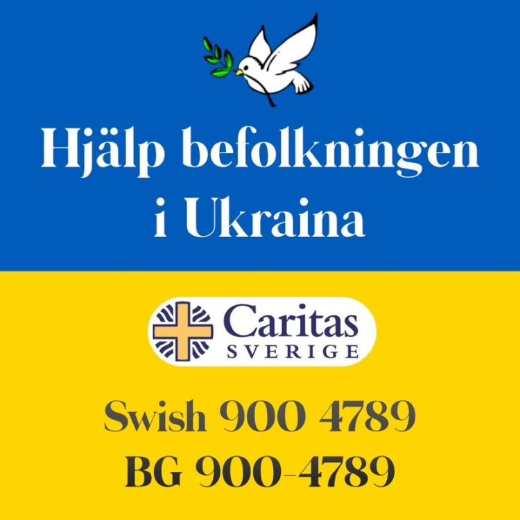 Kriget i Ukraina. Så arbetar Caritas Sverige.
