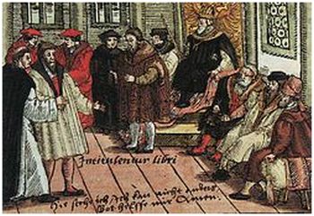 Luther under riksdagen i Worms