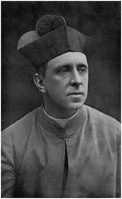 Robert Hugh Benson, 1912.  Foto G. Jerrard