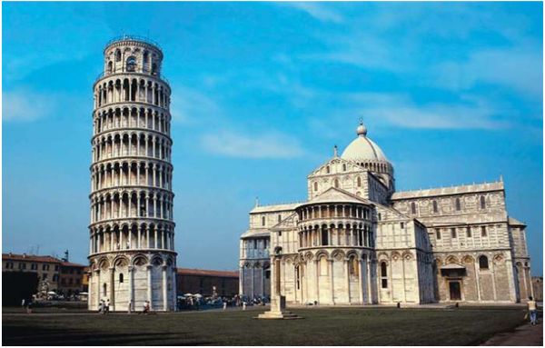 Tornet i Pisa, Italien