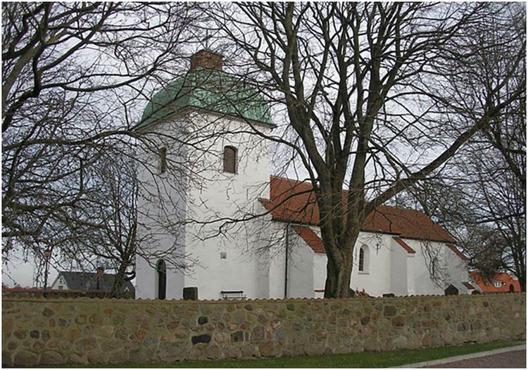 Västra Sallerups kyrka, nära Eslöv
