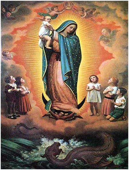 Vår Fru och Moder av Guadalupe,  De Ofödda barnens Beskyddarinna