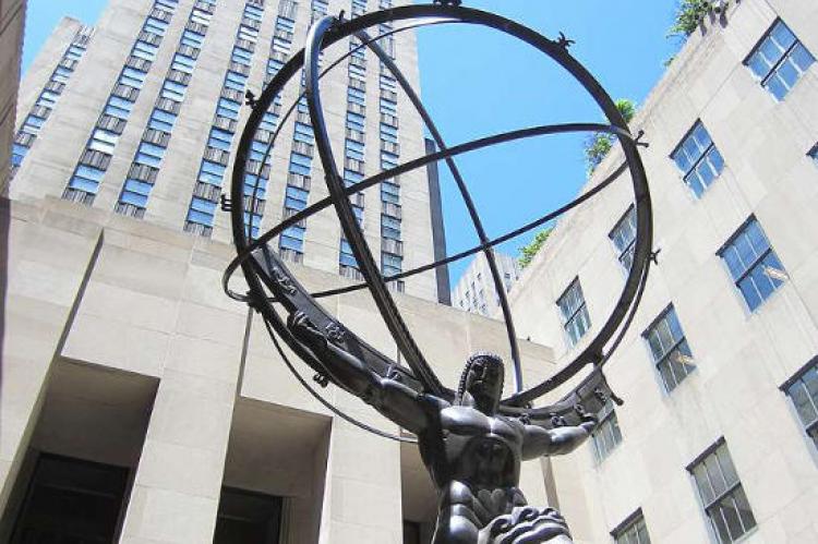 Atlas vid Rockefeller Center. Foto: ’Another Believer’ CC 4.0