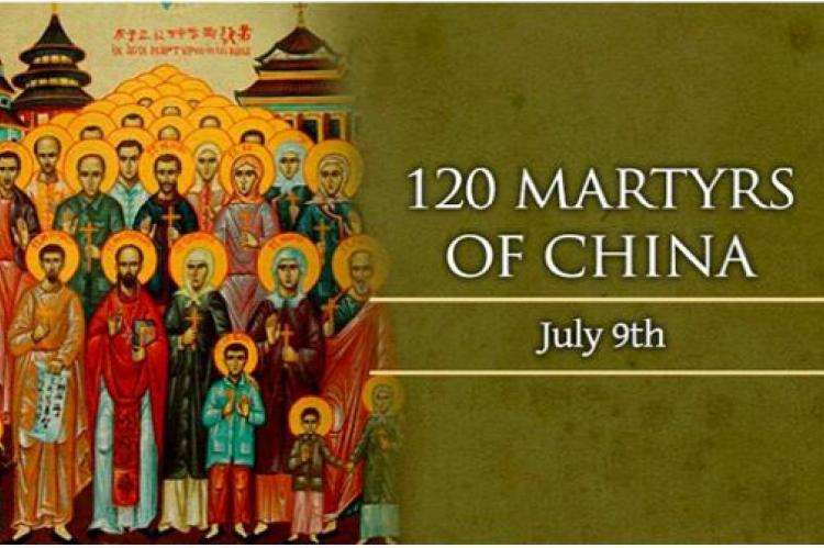 120 martyrer i Kina