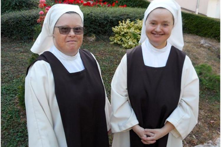 Sister Véronique and Sister Marie-Ange