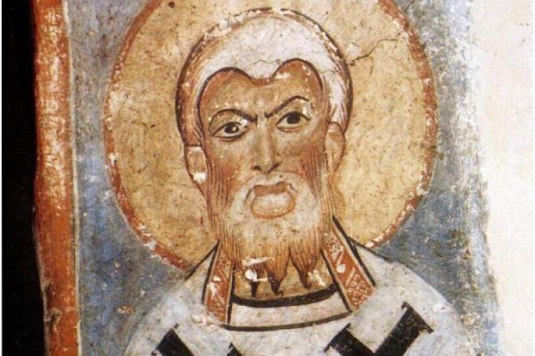 Fresk av Sankt Athanasius