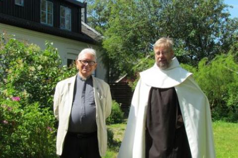 Karmelitbrödernas kloster i Norraby i Skåne, juni 2021