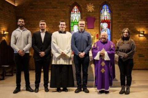 Upptagning i Katolska Kyrkan fulla gemenskap, Jönköping den 16 april 2025
