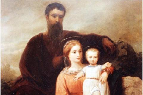 Charles Soubre, “The Holy Family,”