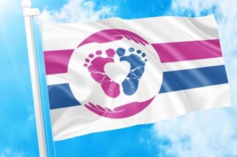 Rörelsen ”Skydd för Livet” får sin officiella flagga