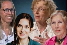 Från vänster: Katharina Westerhorstmann, Dorothea Schmidt, Marianne Schlosser, och Hanna-Barbara Gerl-Falkovitz