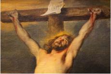 Under dessa timmar hänger inte bara Jesus på korset, utan hela historien på sitt gångjärn.